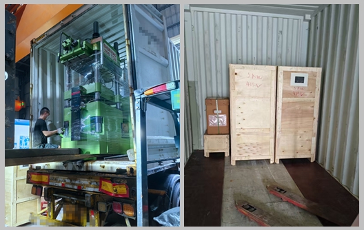 200 ton split cup molding machine