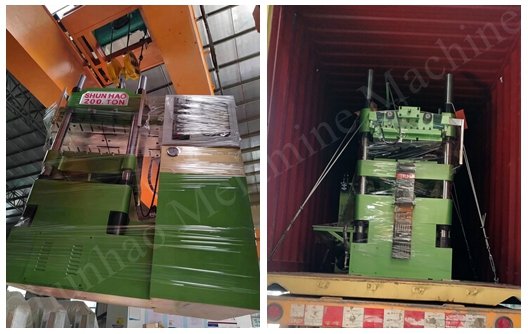 Shunhao 200-ton melamine molding machine shipment