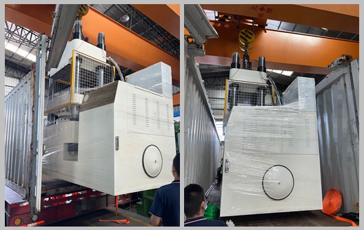 शुनहाओ फैक्ट्री द्वारा अनुकूलित 600-टन मोल्डिंग मशीन शिपमेंट