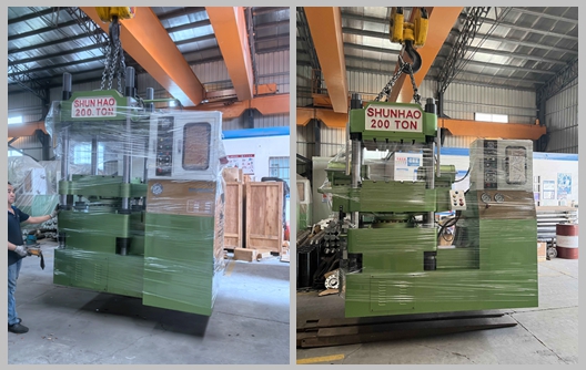 Shunhao Factory Melamine Ware Molding Machines and Moulds Shipment