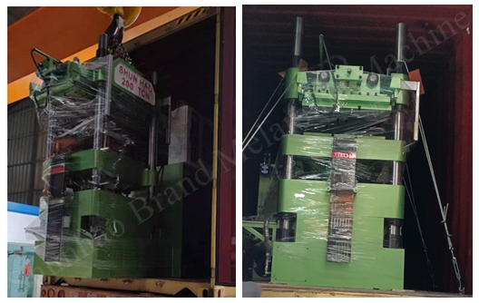 Shunhao Double-Color Melamine Molding Machines Ready for Shipment to India